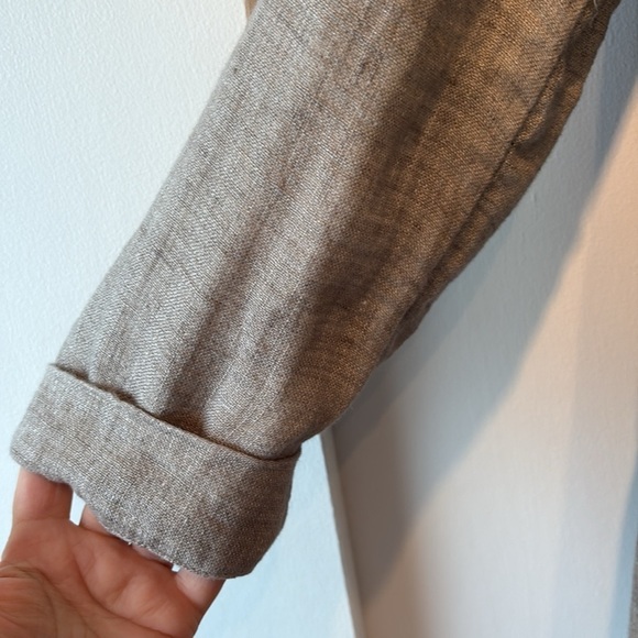 Eileen Fisher Organic Linen Blazer MP - Picture 5 of 7